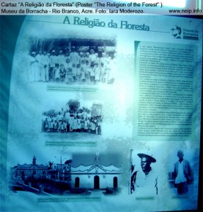  Cartaz "A Religião da Floresta"                                     